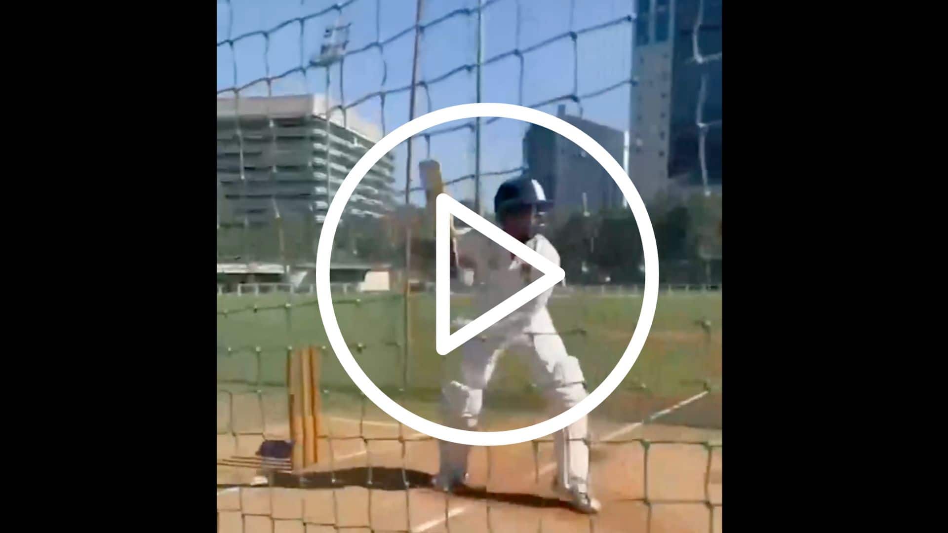 [Watch] Shreyas Iyer Sweats In The Nets Ahead Of IND Vs ENG Test Series